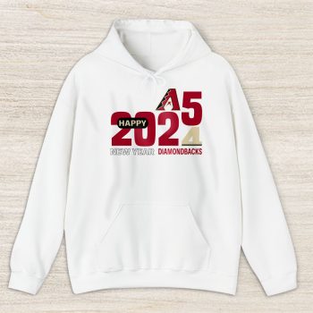 Arizona Diamondbacks Happy New Year MLB Gift For Fan Hello 2025 Unisex Hoodie TAH22269