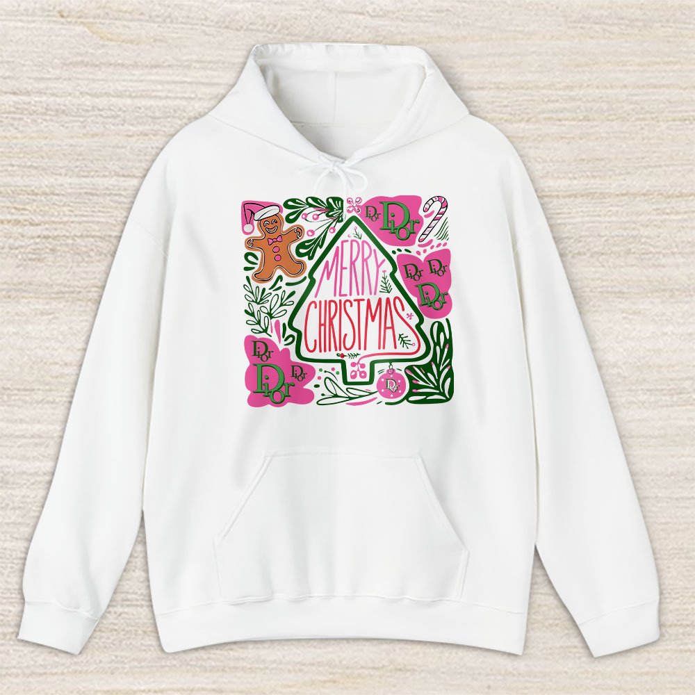 Boho-Floral-Christmas-Dior-Unisex-Hoodie-TAH21977 Boho Floral Christmas Dior Unisex Hoodie TAH21977