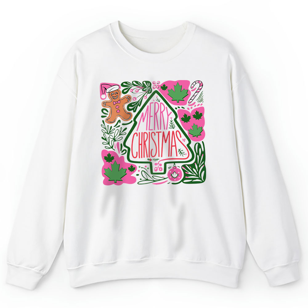 Boho-Floral-Christmas-Dsquared2-Unisex-Sweatshirt-TAS21978-1