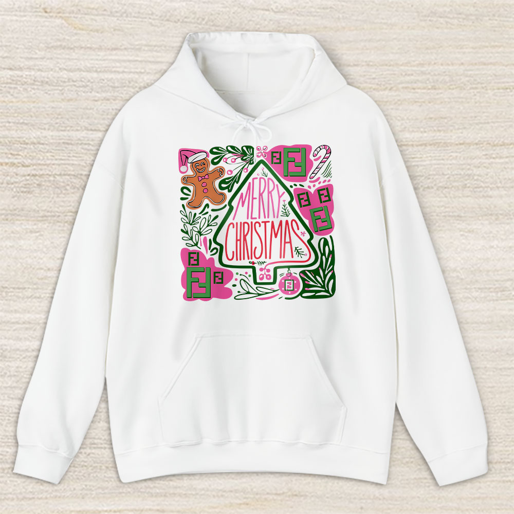 Boho-Floral-Christmas-Fendi-Unisex-Hoodie-TAH21979 Boho Floral Christmas Fendi Unisex Hoodie TAH21979