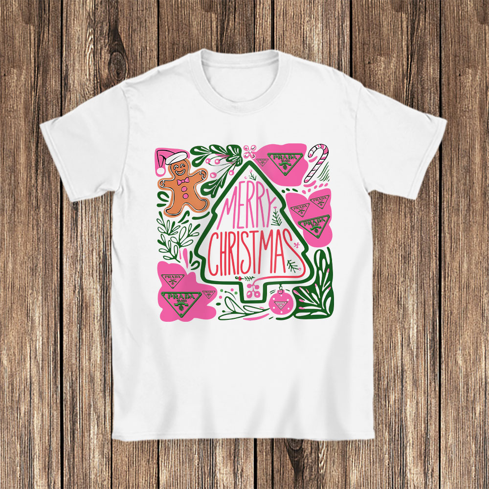 Boho-Floral-Christmas-Prada-Unisex-T-Shirt-Cotton-Tee-TAT21983-1