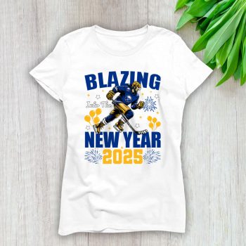Buffalo Sabres Blazing Into The New Year NHL Gift For Fan Hello 2025 Unisex Sweatshirt TAS22385
