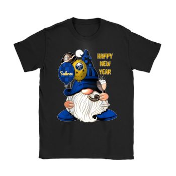 Buffalo Sabres Happy New Year NHL Gift For Fan Cute Gnomes Unisex T-Shirt Cotton Tee TAT22384