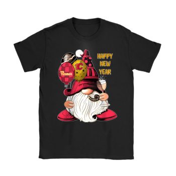 Calgary Flames Happy New Year NHL Gift For Fan Cute Gnomes Unisex T-Shirt Cotton Tee TAT22418