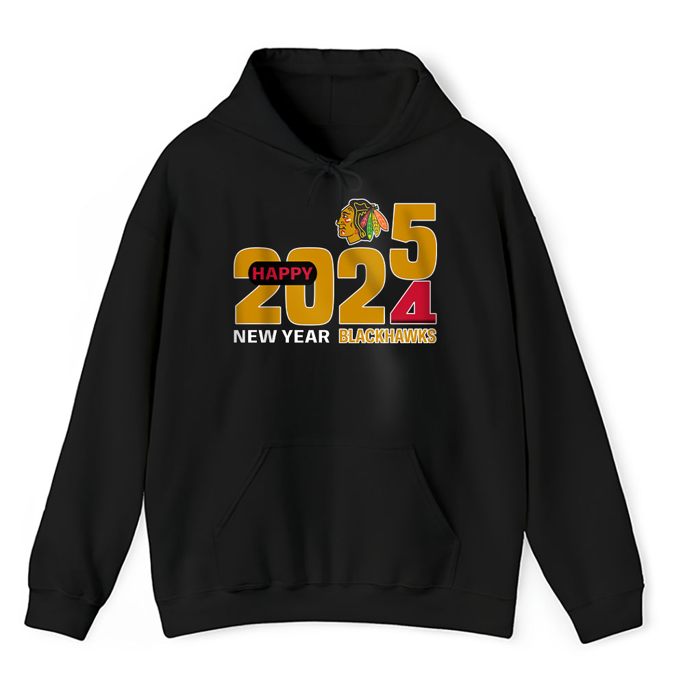 Chicago-Blackhawks-Happy-New-Year-NHL-Gift-For-Fan-Hello-2025-Unisex-Hoodie-TAH22405-1