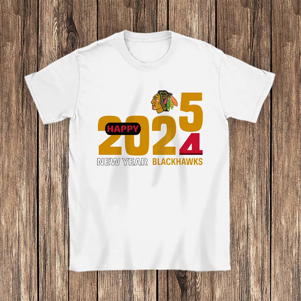 Chicago-Blackhawks-Happy-New-Year-NHL-Gift-For-Fan-Hello-2025-Unisex-T-Shirt-Cotton-Tee-TAT22405-1
