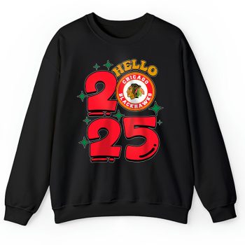 Chicago Blackhawks Happy New Year NHL Gift For Fan Unisex Sweatshirt TAS22406
