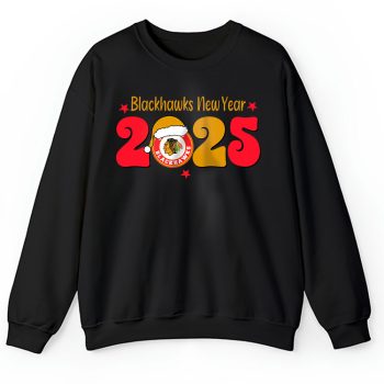 Chicago Blackhawks Happy New Year NHL Gift For Fan Unisex Sweatshirt TAS22407