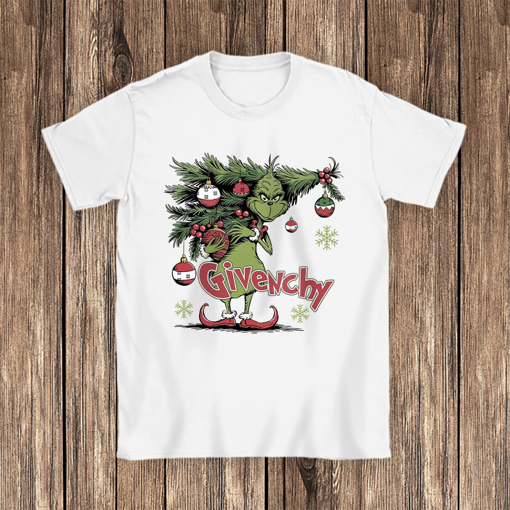 Christmas-Grinch-Shirt-Grinchmas-Vibes-Givenchy-Unisex-T-Shirt-Cotton-Tee-TAT22008-1