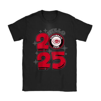 Cincinnati Reds Happy New Year MLB Gift For Fan Unisex T-Shirt Cotton Tee TAT22471