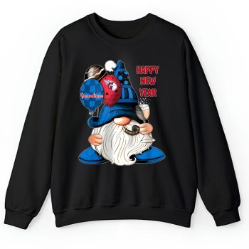 Cleveland Guardians Happy New Year MLB Gift For Fan Cute Gnomes Unisex Sweatshirt TAS22499