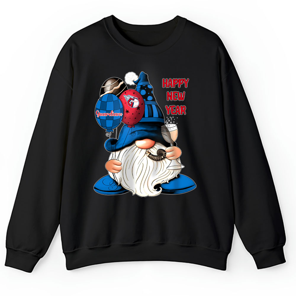 Cleveland-Guardians-Happy-New-Year-MLB-Gift-For-Fan-Cute-Gnomes-Unisex-Sweatshirt-TAS22499 Cleveland Guardians Happy New Year MLB Gift For Fan Cute Gnomes Unisex Sweatshirt TAS22499