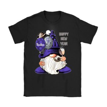 Colorado Rockies Happy New Year MLB Gift For Fan Cute Gnomes Unisex T-Shirt Cotton Tee TAT22505