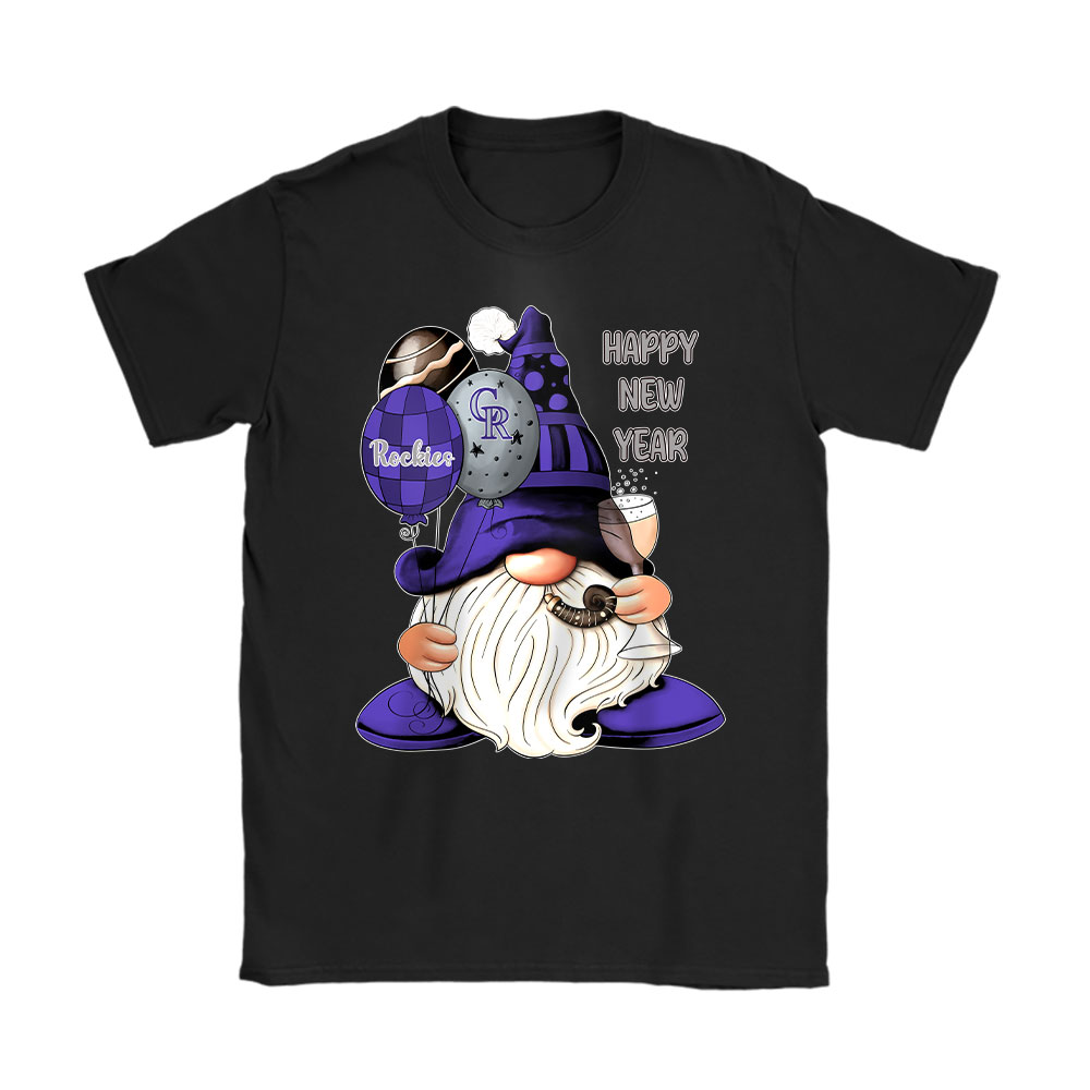 Colorado-Rockies-Happy-New-Year-MLB-Gift-For-Fan-Cute-Gnomes-Unisex-T-Shirt-Cotton-Tee-TAT22505 Colorado Rockies Happy New Year MLB Gift For Fan Cute Gnomes Unisex T-Shirt Cotton Tee TAT22505