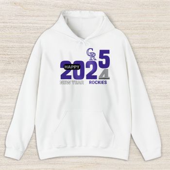 Colorado Rockies Happy New Year MLB Gift For Fan Hello 2025 Unisex Hoodie TAH22501