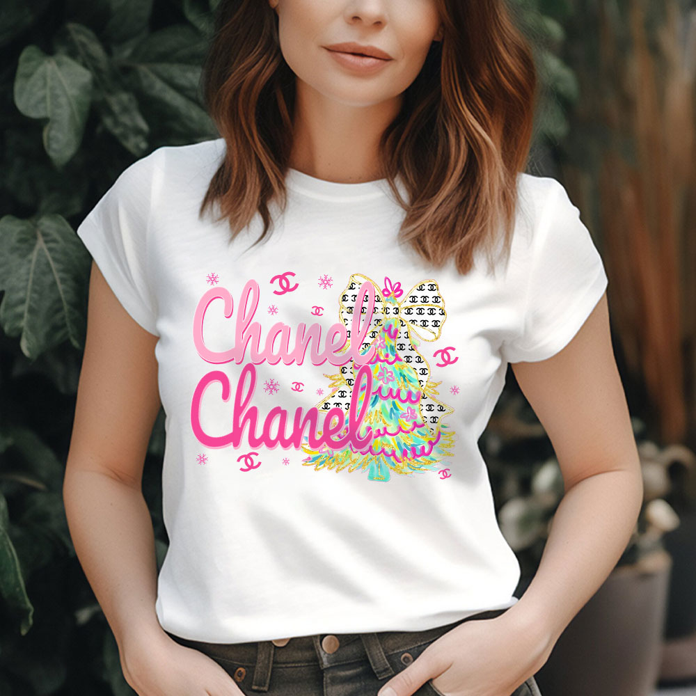 Colorful-Glitter-Holly-Jolly-Coquette-Christmas-Tree-Chanel-Unisex-Sweatshirt-TAS21993-2