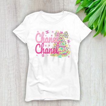 Colorful Glitter Holly Jolly Coquette Christmas Tree Chanel Unisex Sweatshirt TAS21993