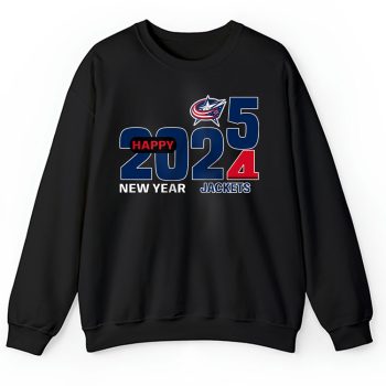 Columbus Blue Jackets Happy New Year NHL Gift For Fan Hello 2025 Unisex Sweatshirt TAS22410