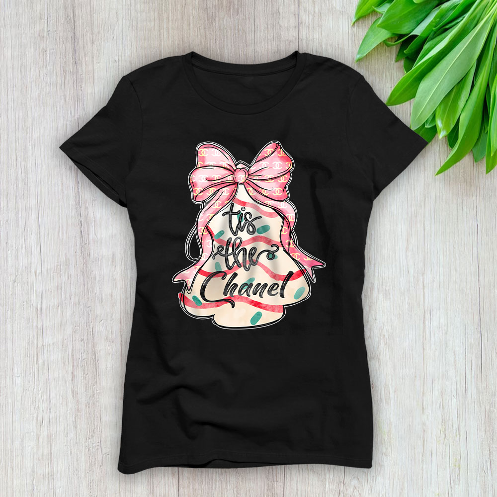 Coquette-Christmas-Tree-Cakes-Chanel-Unisex-Sweatshirt-TAS21984-1