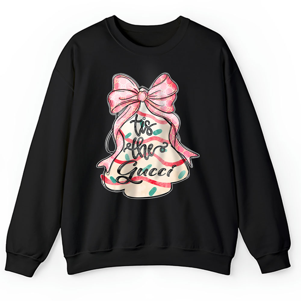 Coquette-Christmas-Tree-Cakes-Gucci-Unisex-Sweatshirt-TAS21989 Coquette Christmas Tree Cakes Gucci Unisex Sweatshirt TAS21989
