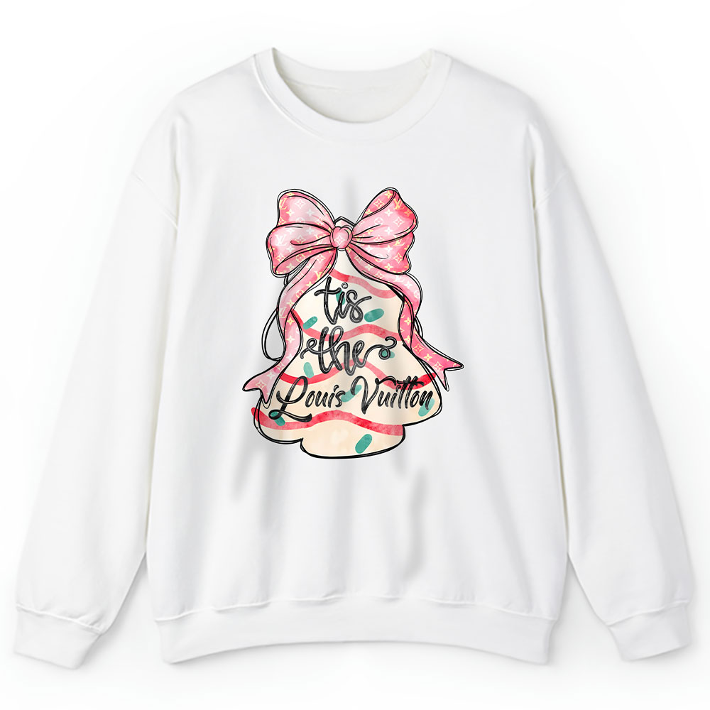 Coquette-Christmas-Tree-Cakes-Louis-Vuitton-Unisex-Sweatshirt-TAS21991-1