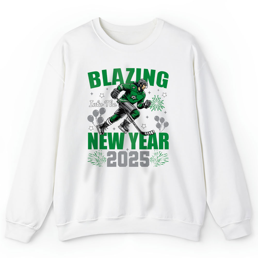 Dallas-Stars-Blazing-Into-The-New-Year-NHL-Gift-For-Fan-Hello-2025-Unisex-Sweatshirt-TAS22521-1