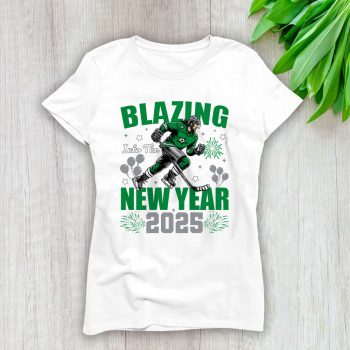 Dallas Stars Blazing Into The New Year NHL Gift For Fan Hello 2025 Unisex Sweatshirt TAS22521