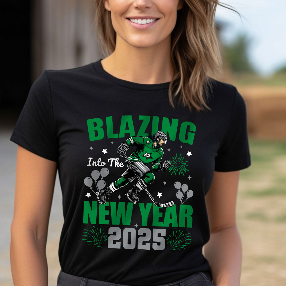 Dallas-Stars-Blazing-Into-The-New-Year-NHL-Gift-For-Fan-Hello-2025-Unisex-Sweatshirt-TAS22521-3