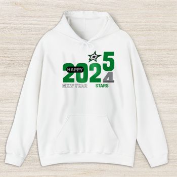 Dallas Stars Happy New Year NHL Gift For Fan Hello 2025 Unisex Hoodie TAH22517