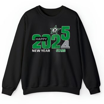 Dallas Stars Happy New Year NHL Gift For Fan Hello 2025 Unisex Sweatshirt TAS22517