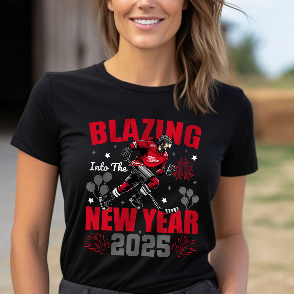 Detroit-Red-Wings-Blazing-Into-The-New-Year-NHL-Gift-For-Fan-Hello-2025-Unisex-Sweatshirt-TAS22584-3