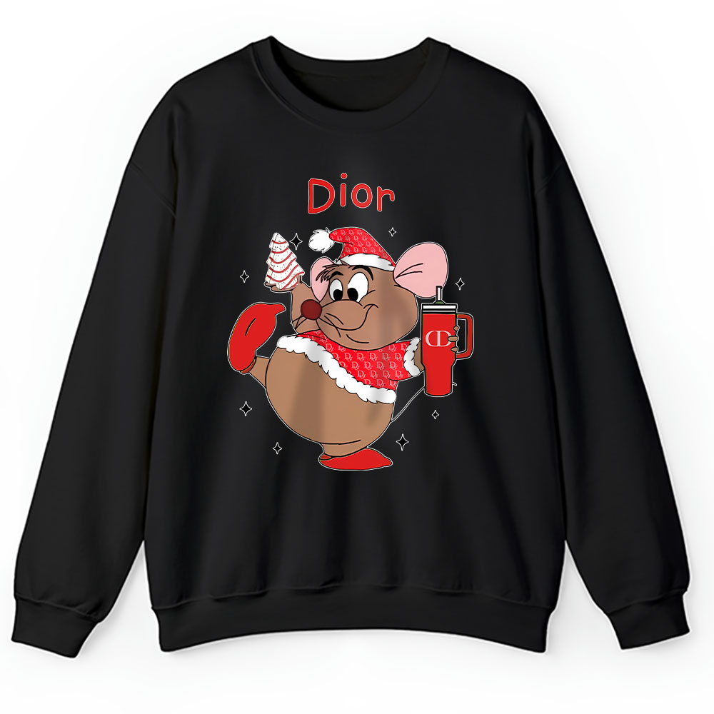 Disney-Cute-Gus-Looking-Like-A-Snack-Christmas-Dior-Unisex-Sweatshirt-TAS22040 Disney Cute Gus Looking Like A Snack Christmas Dior Unisex Sweatshirt TAS22040