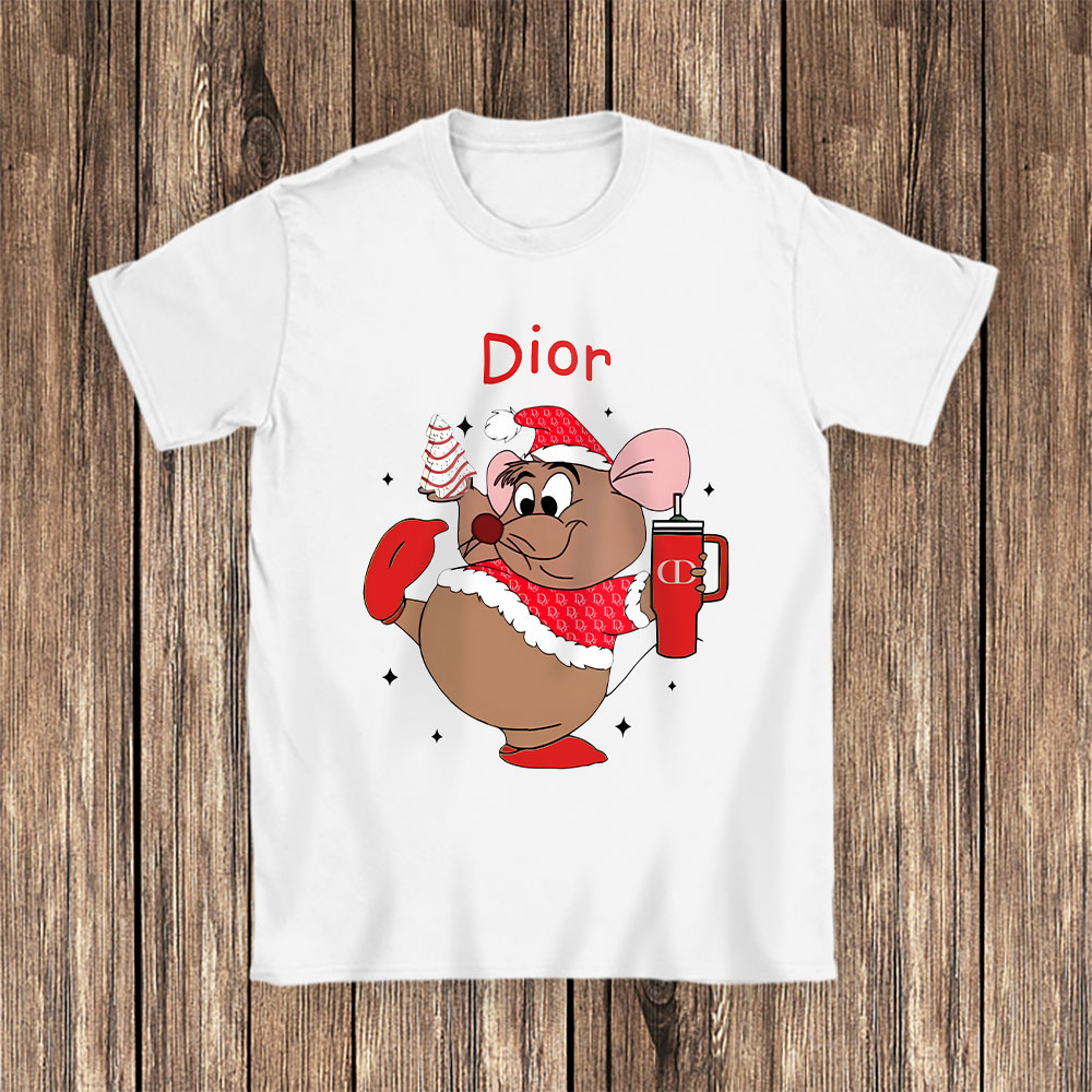 Disney-Cute-Gus-Looking-Like-A-Snack-Christmas-Dior-Unisex-T-Shirt-Cotton-Tee-TAT22040-1
