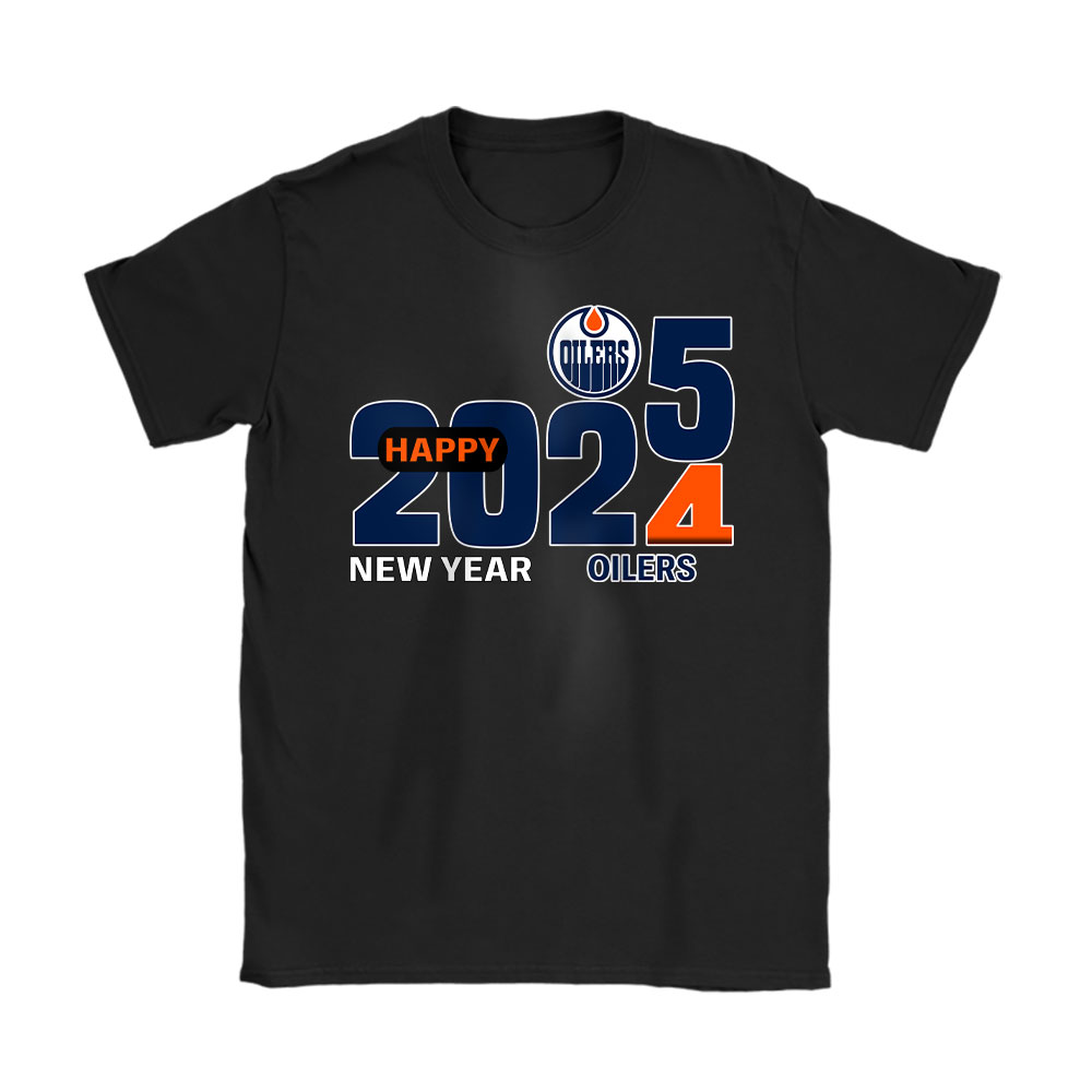 Edmonton-Oilers-Happy-New-Year-NHL-Gift-For-Fan-Hello-2025-Unisex-T-Shirt-Cotton-Tee-TAT22585 Edmonton Oilers Happy New Year NHL Gift For Fan Hello 2025 Unisex T-Shirt Cotton Tee TAT22585