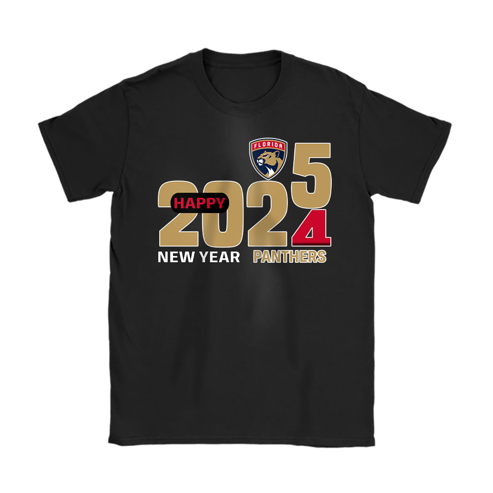 Florida-Panthers-Happy-New-Year-NHL-Gift-For-Fan-Hello-2025-Unisex-T-Shirt-Cotton-Tee-TAT22590 Florida Panthers Happy New Year NHL Gift For Fan Hello 2025 Unisex T-Shirt Cotton Tee TAT22590