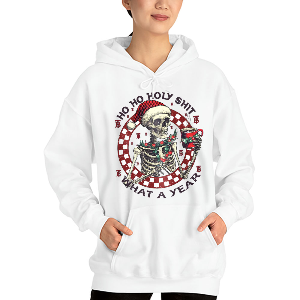 Ho-Ho-Holy-Shit-What-A-Year-Christmas-Burberry-Unisex-Hoodie-TAH22090-1