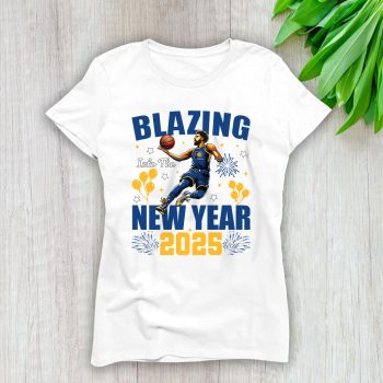 Indiana Pacers Blazing Into The New Year NBA Gift For Fan Hello 2025 Unisex Sweatshirt TAS22657