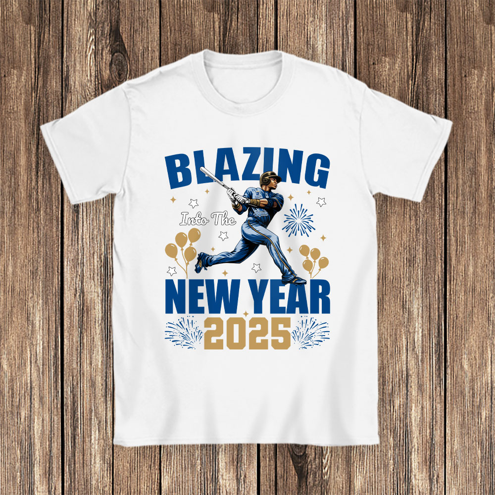 Kansas-City-Royals-Blazing-Into-The-New-Year-MLB-Gift-For-Fan-Hello-2025-Unisex-T-Shirt-Cotton-Tee-TAT22691-1