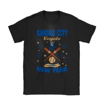 Kansas City Royals Happy New Year MLB Gift For Fan Unisex T-Shirt Cotton Tee TAT22689