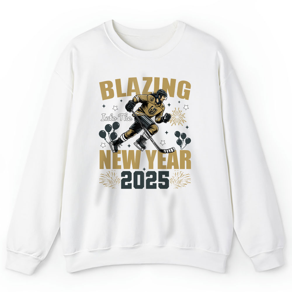 Las-Vegas-Golden-Knights-Blazing-Into-The-New-Year-NHL-Gift-For-Fan-Hello-2025-Unisex-Sweatshirt-TAS22765-1