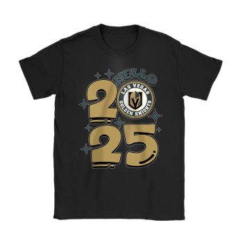 Las Vegas Golden Knights Happy New Year NHL Gift For Fan Unisex T-Shirt Cotton Tee TAT22762