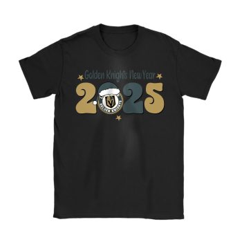 Las Vegas Golden Knights Happy New Year NHL Gift For Fan Unisex T-Shirt Cotton Tee TAT22763