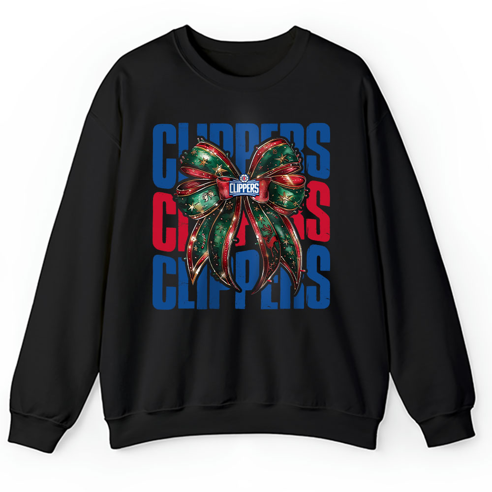 Los-Angeles-Clippers-Merry-Christmas-NBA-Gift-For-Fan-Christmas-Funny-Unisex-Sweatshirt-TAS23232 Los Angeles Clippers Merry Christmas NBA Gift For Fan Christmas Funny Unisex Sweatshirt TAS23232