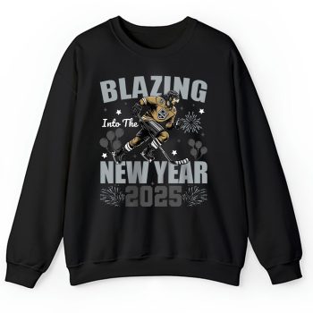 Los Angeles Kings Blazing Into The New Year NHL Gift For Fan Hello 2025 Unisex Sweatshirt TAS22727