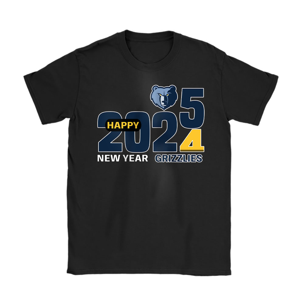 Memphis-Grizzlies-Happy-New-Year-NBA-Gift-For-Fan-Hello-2025-Unisex-T-Shirt-Cotton-Tee-TAT22771 Memphis Grizzlies Happy New Year NBA Gift For Fan Hello 2025 Unisex T-Shirt Cotton Tee TAT22771