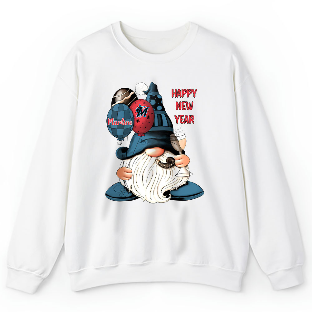 Miami-Marlins-Happy-New-Year-MLB-Gift-For-Fan-Cute-Gnomes-Unisex-Sweatshirt-TAS22799-1