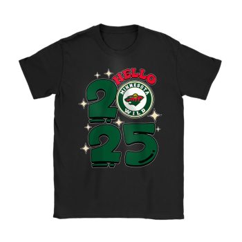 Minnesota Wild Happy New Year NHL Gift For Fan Unisex T-Shirt Cotton Tee TAT22838