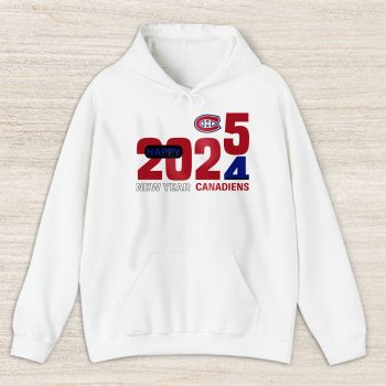 Montreal Canadiens Happy New Year NHL Gift For Fan Hello 2025 Unisex Hoodie TAH22766