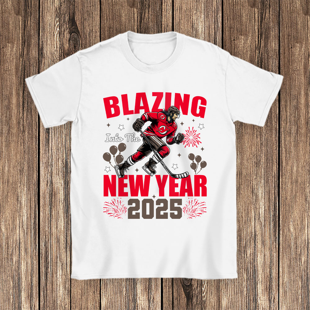 New-Jersey-Devils-Blazing-Into-The-New-Year-NHL-Gift-For-Fan-Hello-2025-Unisex-T-Shirt-Cotton-Tee-TAT22860-1