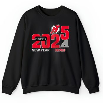 New Jersey Devils Happy New Year NHL Gift For Fan Hello 2025 Unisex Sweatshirt TAS22856